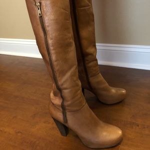 Sam Edelman Rikki Tan Cognac/Brown  Boots